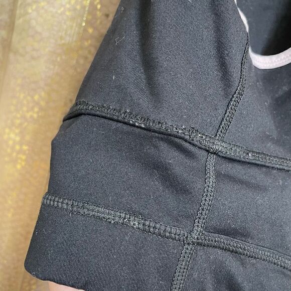 Torrid Active Black Light Pink Lattice Racerback Wicking Sports Bra 1X 14-16 - Picture 5 of 8